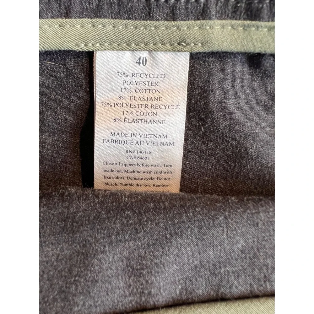 Faherty All Day Shorts Mens 40 Charcoal Gray Hybrid Stretch Boardshorts